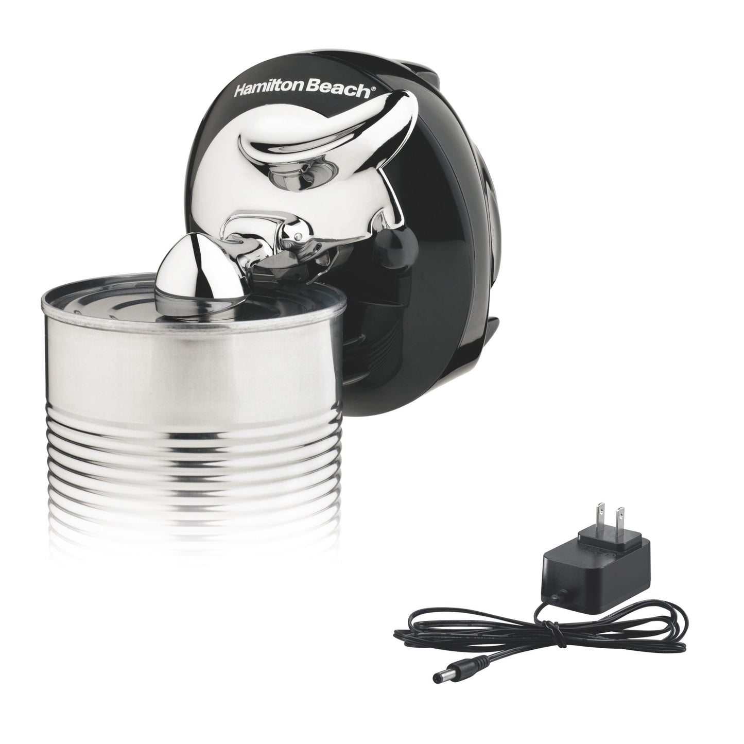 Hamilton Beach Walk 'n Cut Automatic Electric Can Opener, Cordless & Rechargeable, Black