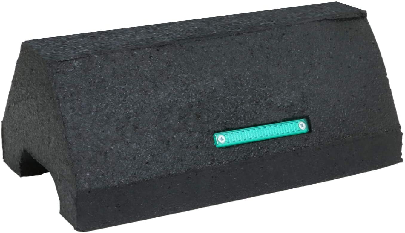 Highcraft CTST-10 Rooftop Pipe Support Block- Sleeper Curb Replacement- Solid Conduit Standoff Cradle- 750 lb. Capacity- 5-3/4 x 9-3/4 in., High Grade Recycled Rubber