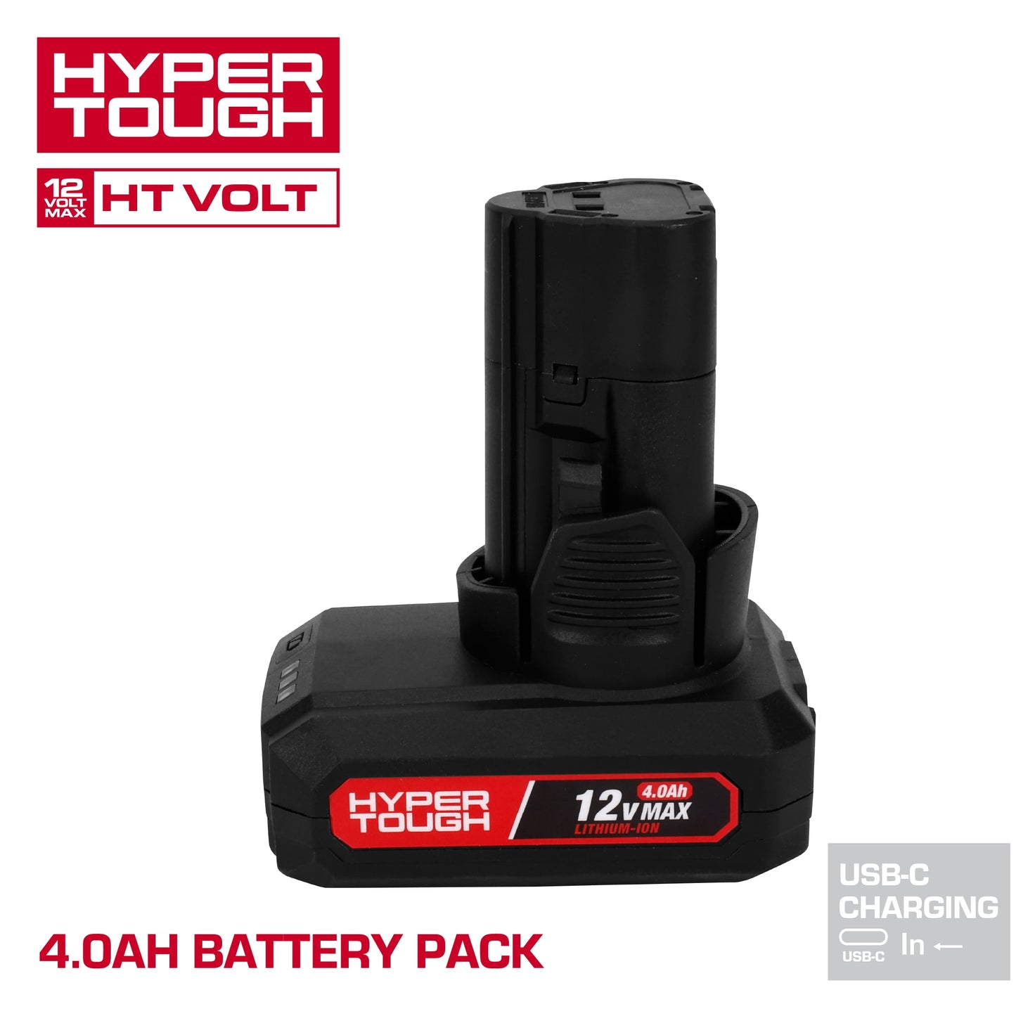 Hyper Tough BaterÃa Recargable de 12V de Ion de Litio 4.0Ah