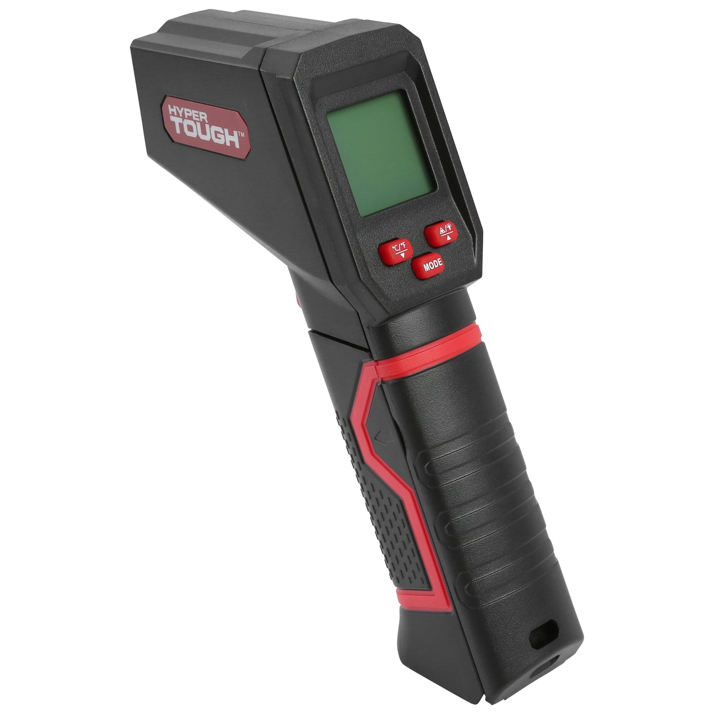 Hyper Tough Infrared Plastic Thermometer, Batteries Included, from -58 ° F to 968° F, 1 Each