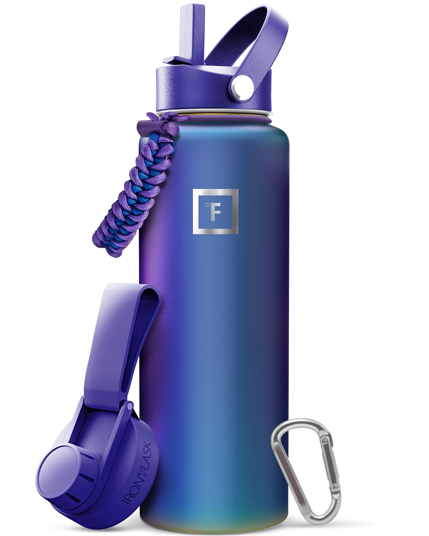 Iron Flask 40 oz Aurora Stainless Steel Water Bottle