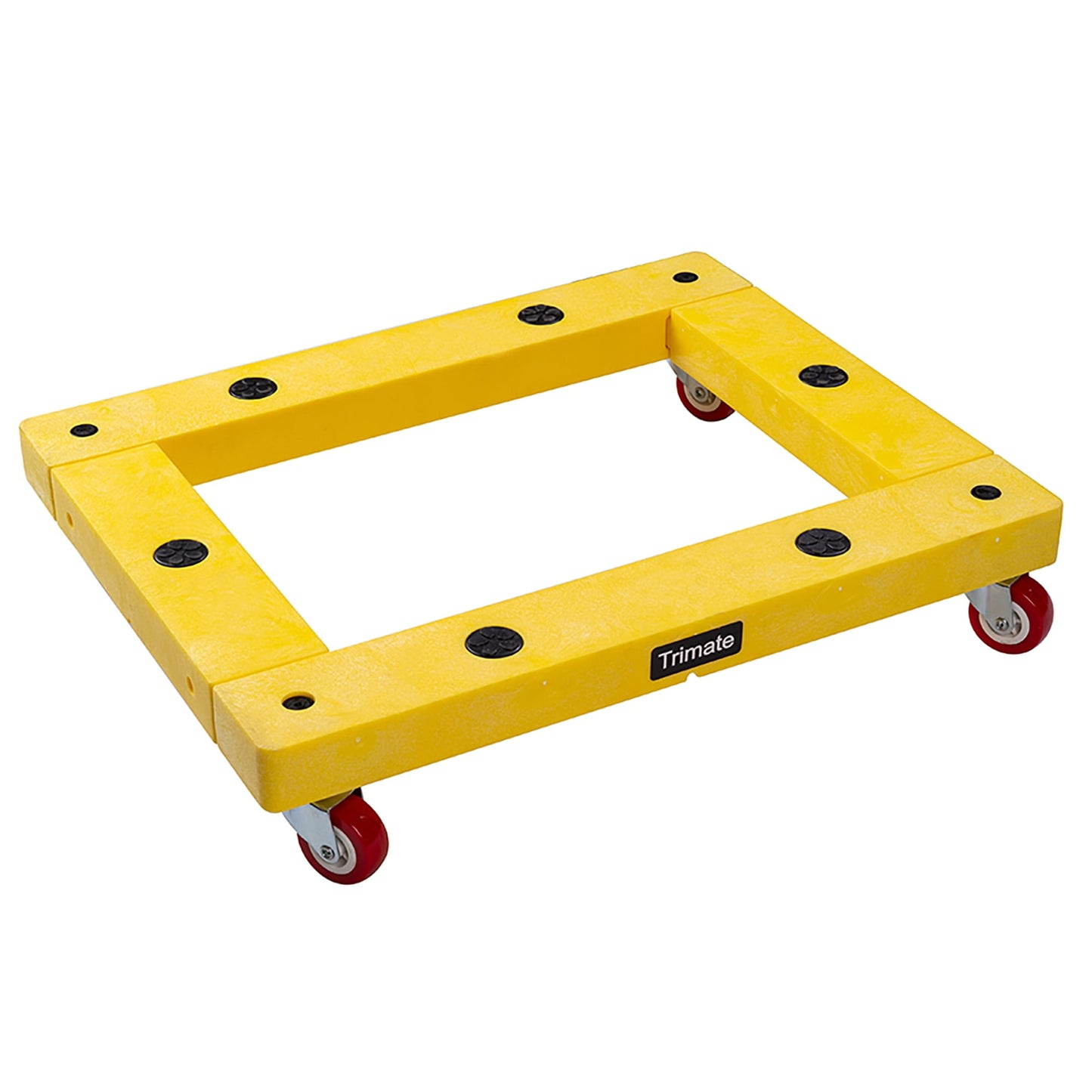 TRIMATE KD Furniture Dolly, 300Lbs Max Weight Plastic 16" x 16" x 4" Dolly