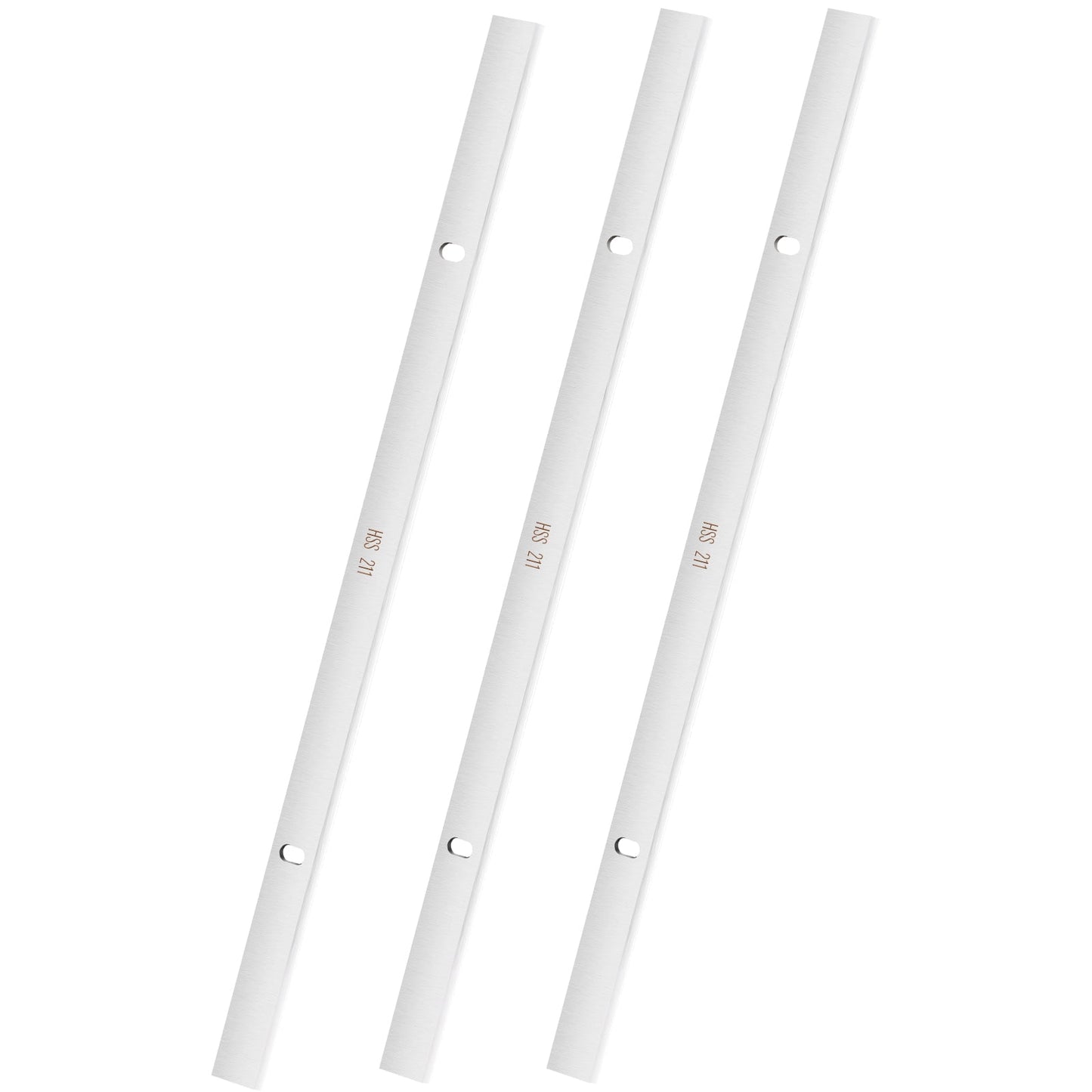 KFFKFF 13-inch Thickness Planer Blades, HSS Construction for Long-lasting Use, HRC55-60 Hardness, Pre-drilled for Quick Installation, Suitable for Woodworking, DIY, and Industrial Applications