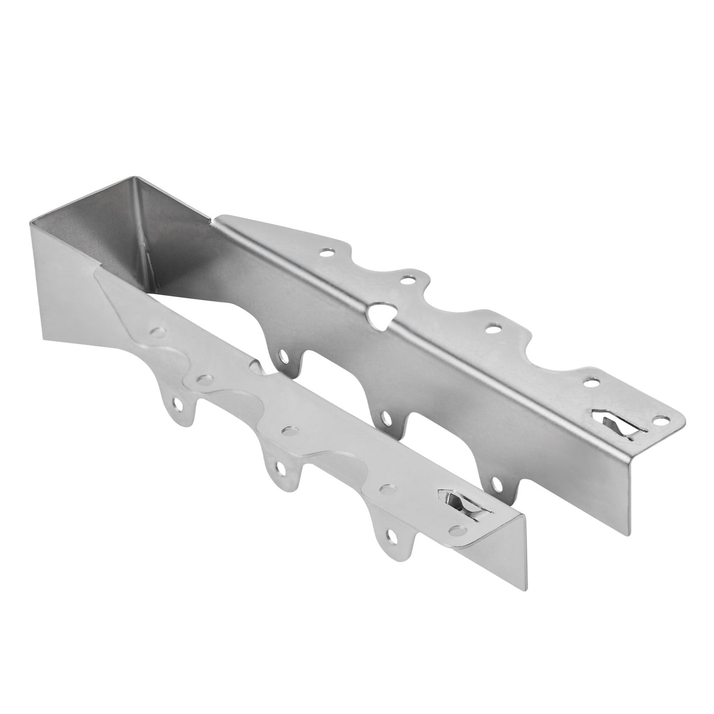 KFFKFF 50-Piece Joist Hanger Set, Dimensions 1.57 x 1.50 x 7.83 inch / 40 x 38 x 199 mm, Rust-Resistant Tie Brackets for Decks, Floors, and Ceiling Trusses