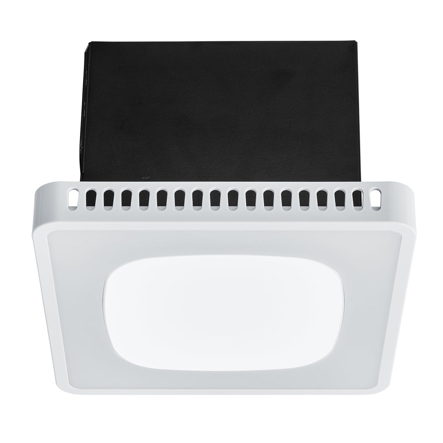 KFFKFF Bathroom Exhaust Fan with Adjustable Airflow, RGB Lighting, Quiet Operation, and Durable DC Motor for Ventilation in Various Spaces
