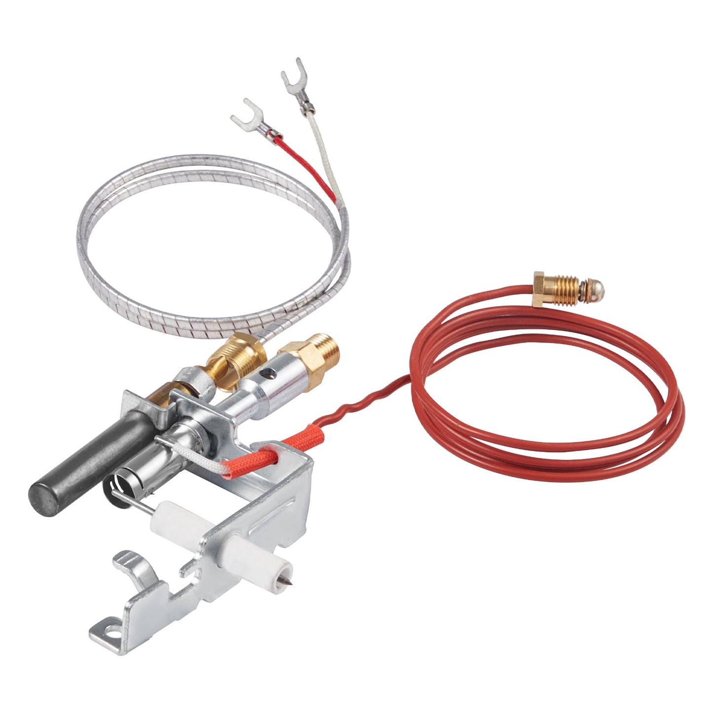 KFFKFF Gas Pilot Assembly Kit, OE 14D0477, LPG8404, SRV14D0477, Fireplace Ignition Replacement for LPG Systems, Compatible with Select Lexington Forge, Majestic, Martin, and Monessen Models