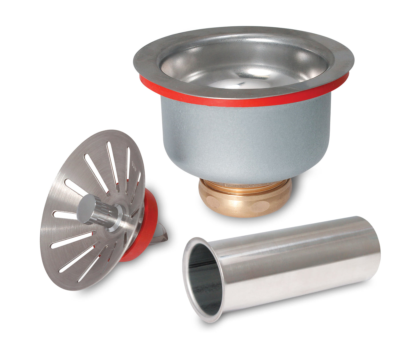 Keeney 1436SST Sink Strainer, Stainless Steel