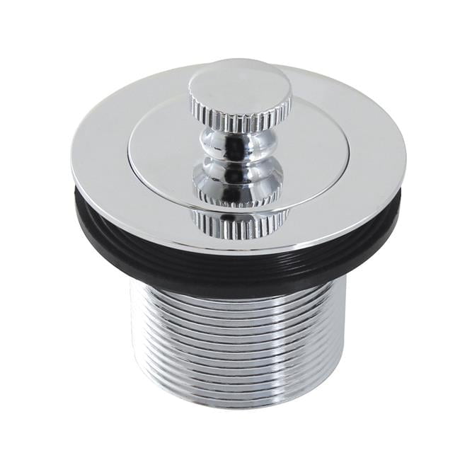 Kingston Brass DLT15CP 1.5 in. Lift & Turn Tub Drain with 1.5 in. Body Thread, Polished Chrome