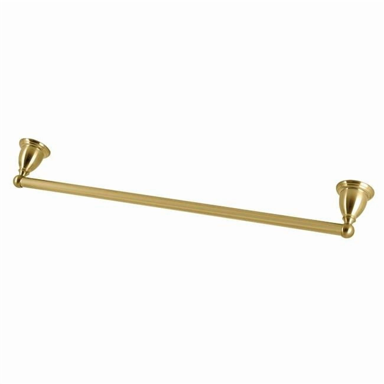 Kingston Brass BA1751BB 24 in. Heritage Towel Bar, Brushed Brass