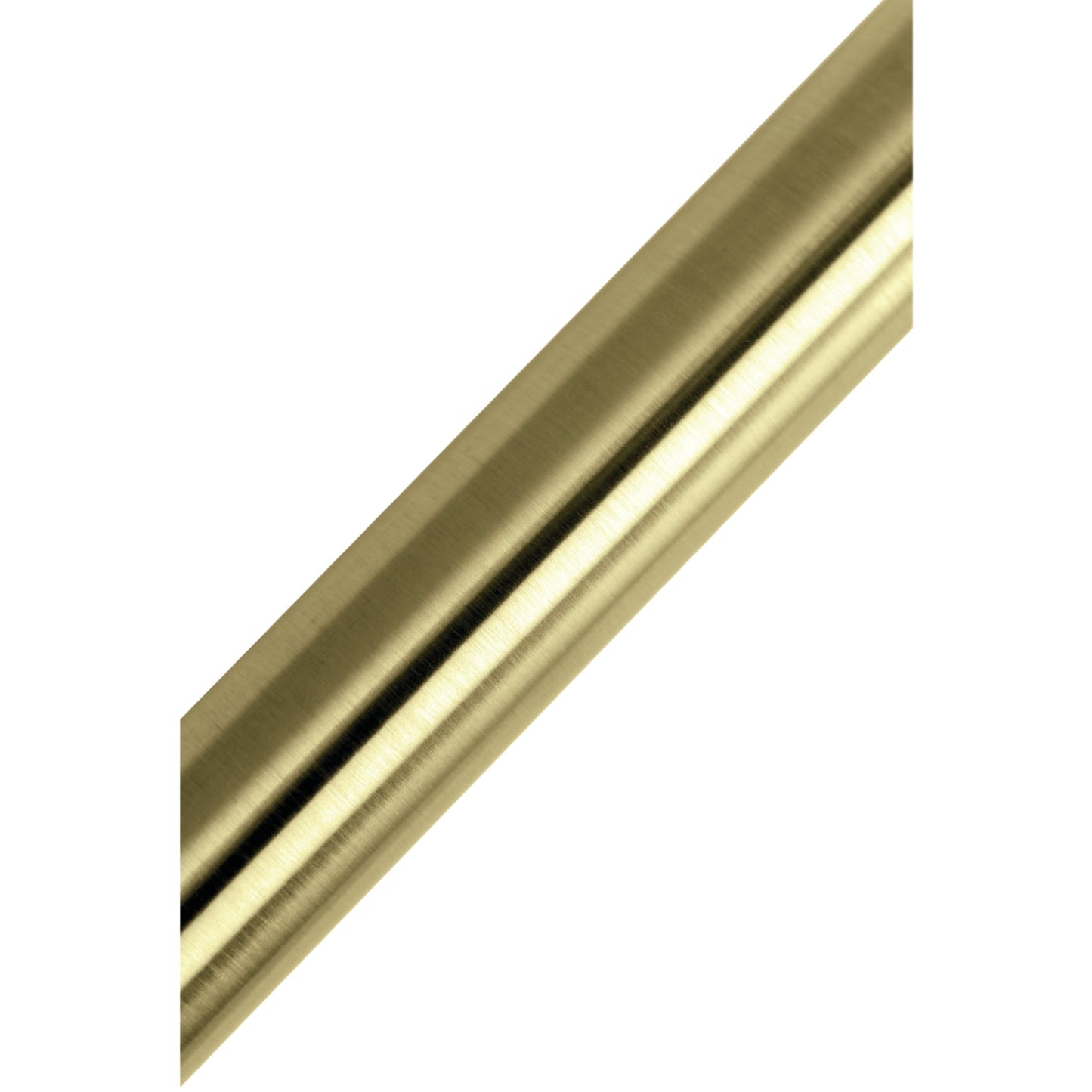 Kingston SR607 Edenscape 60-Inch to 72-Inch Adjustable Shower Curtain Rod in Brushed Brass