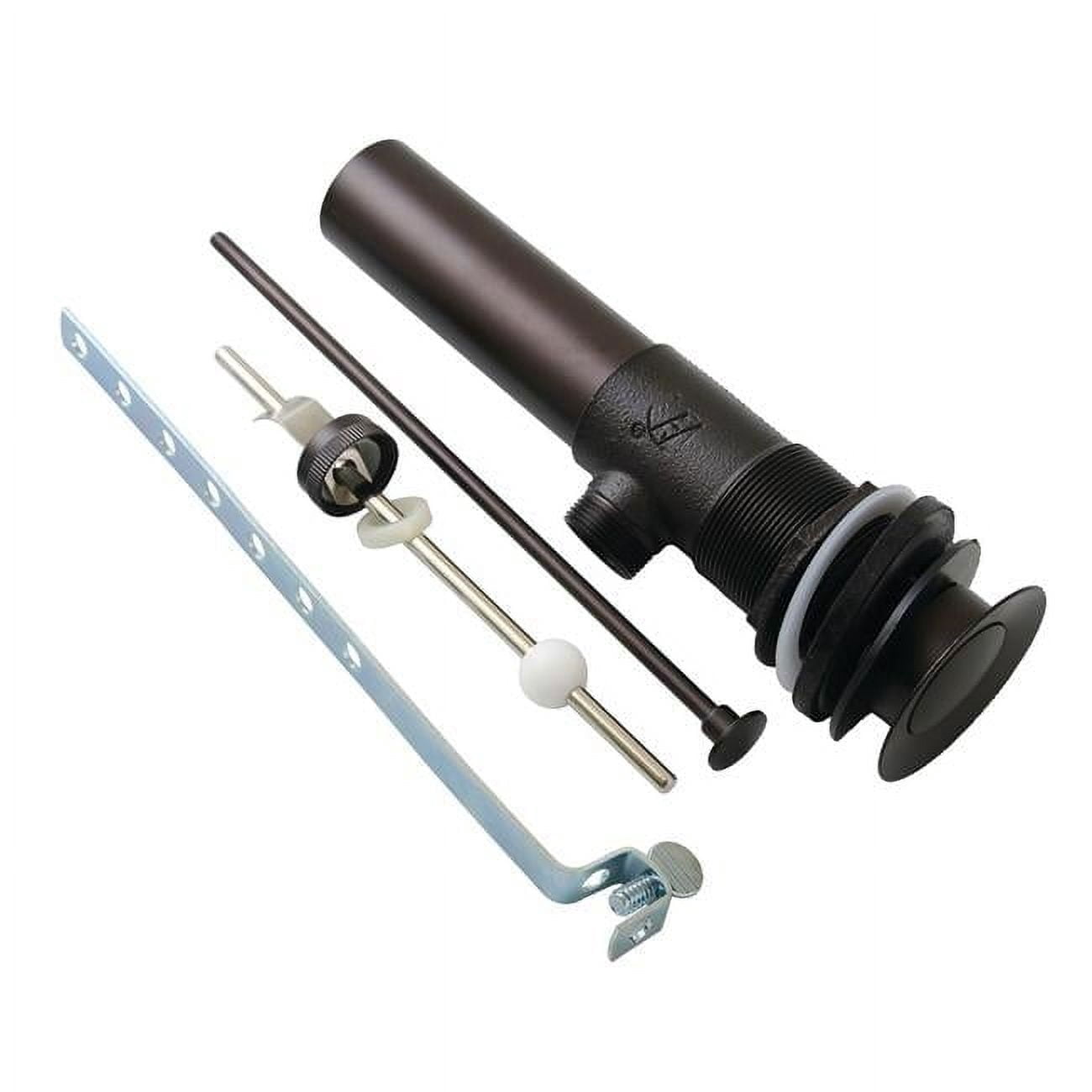 Kingston Brass KB1115 7.88 in. 22 Gauge Brass Pop-Up Drain with Overflow, Oil Rubbed Bronze