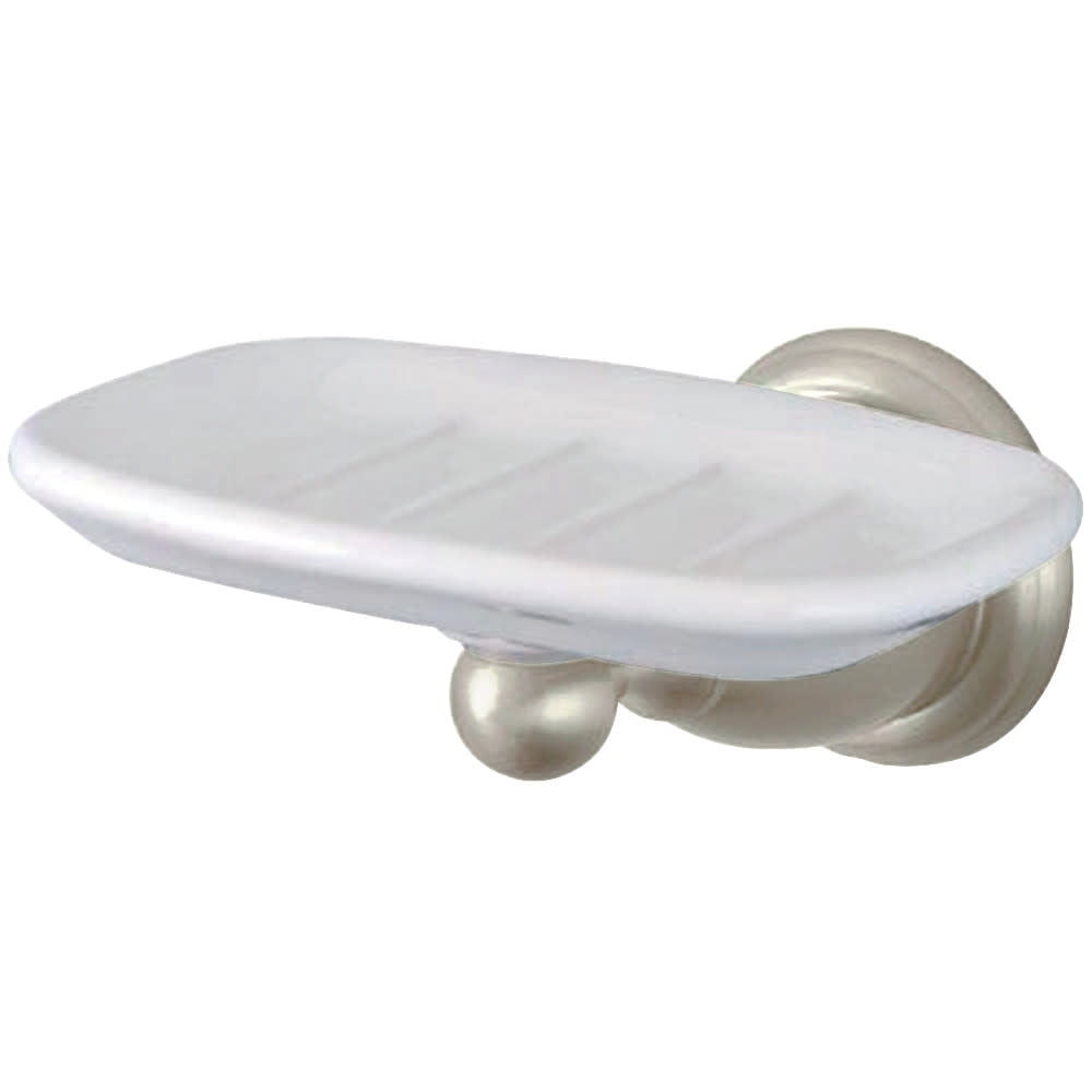 Kingston Brass BA1755SN Heritage Wall-Mount Soap Dish - Nickel