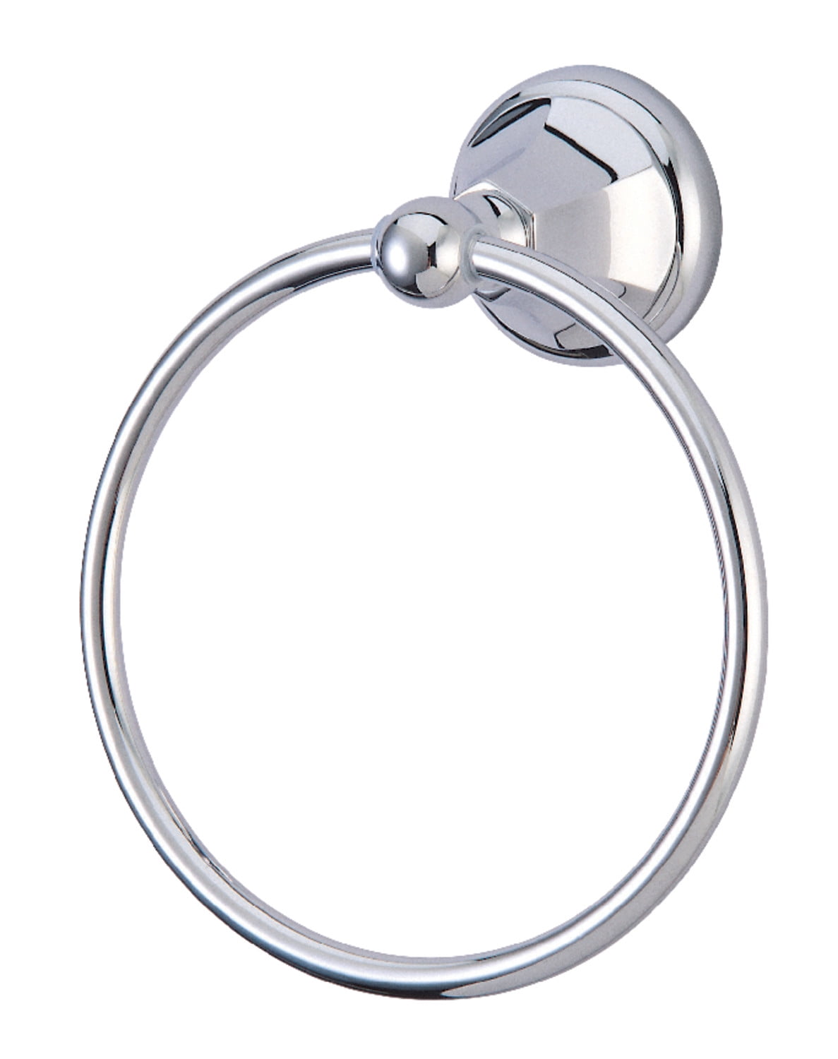 Kingston Brass Metropolitan 6 Inch Modern Towel Ring, Wall Mount, Brass
