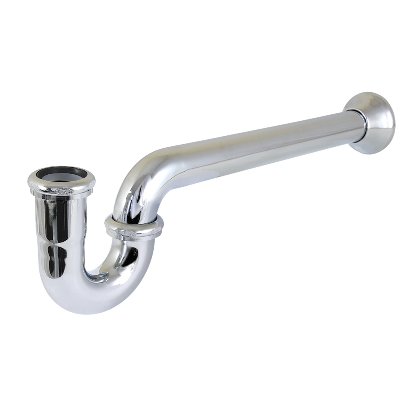 Kingston Brass CC5128 Correa para P de 1-1/2" con Brida de Campana, 19" de Largo, Calibre 18, NÃquel Cepillado