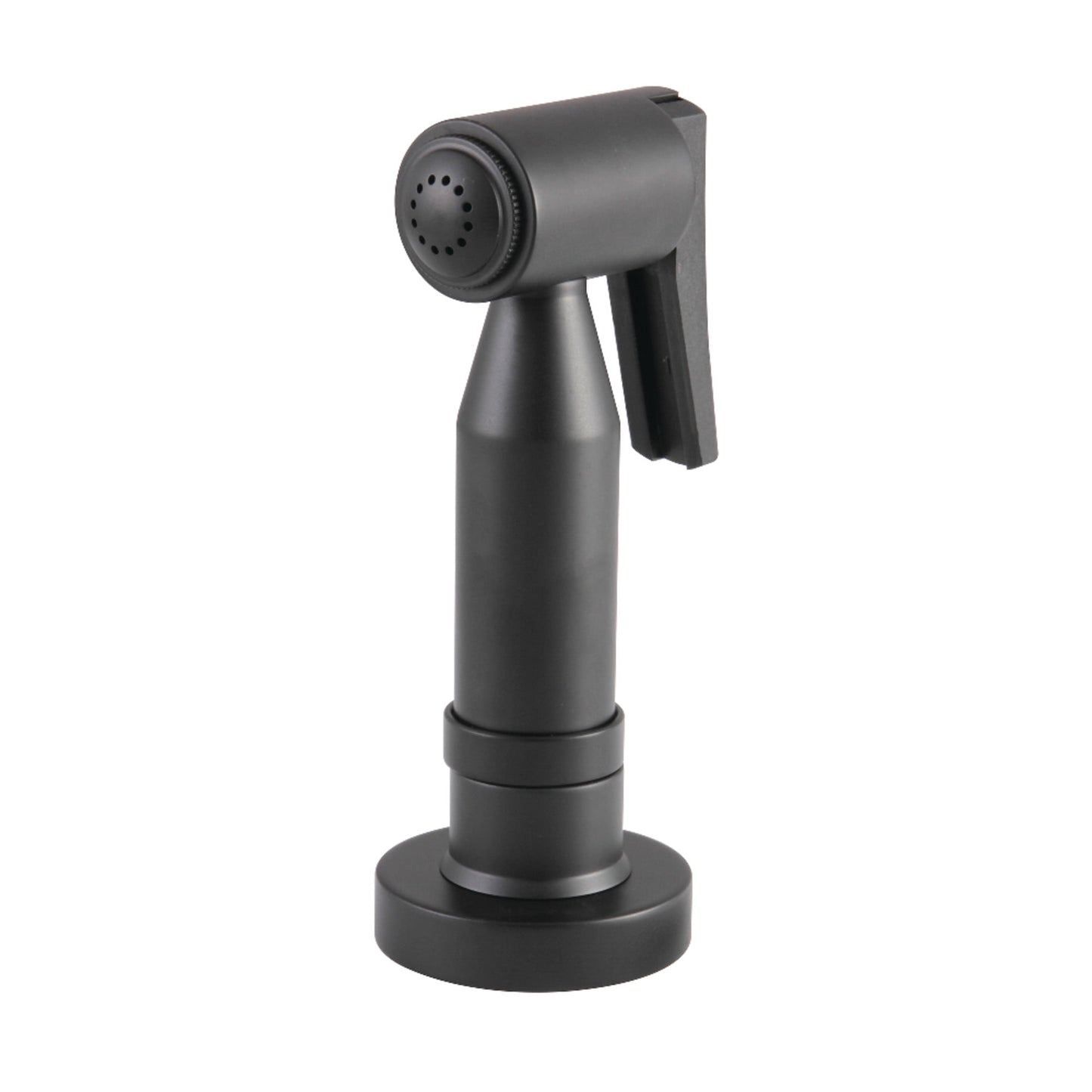Kingston Brass CCRP21K0 Brass Kitchen Faucet Side Sprayer in Matte Black
