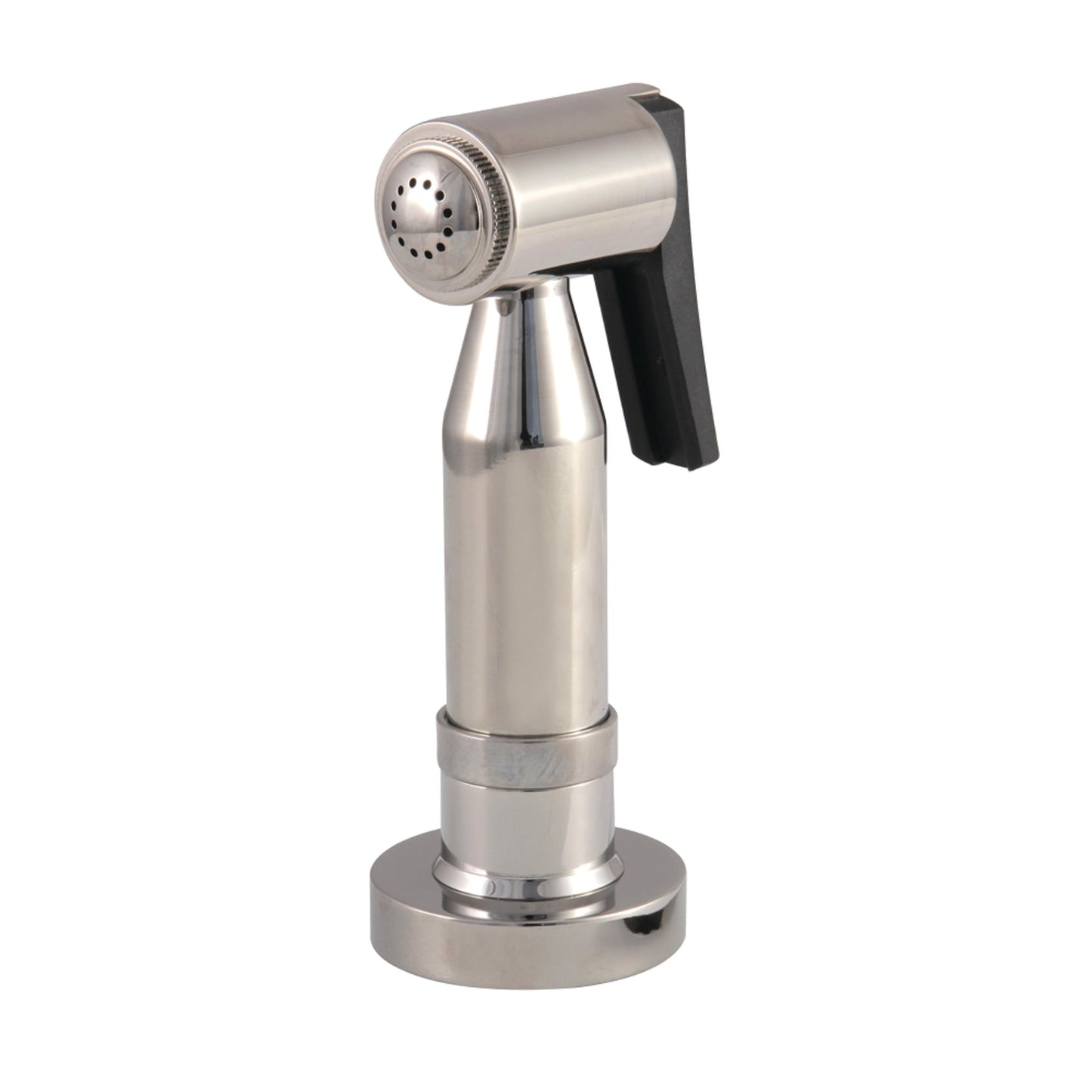 Kingston Brass CCRP21K6 Brass Kitchen Faucet Side Sprayer in Polished Nickel