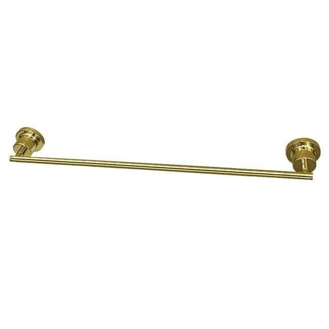 Kingston Brass BAH8211PB Concord 24 in. Single Towel Bar, Polished Brass