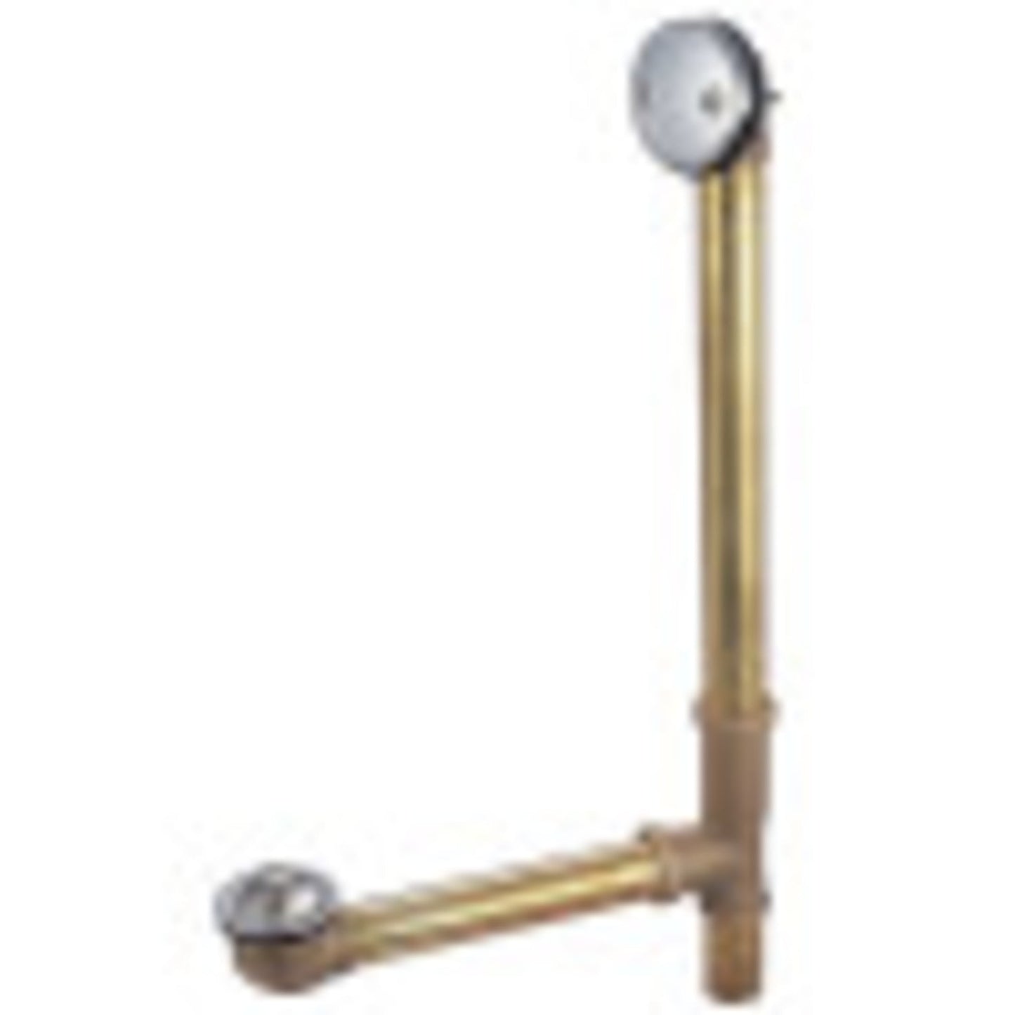 Kingston Brass DLL3168 21-Inch Lift and Lock Tub Waste and Overflow, 20 Gauge, Brushed Nickel