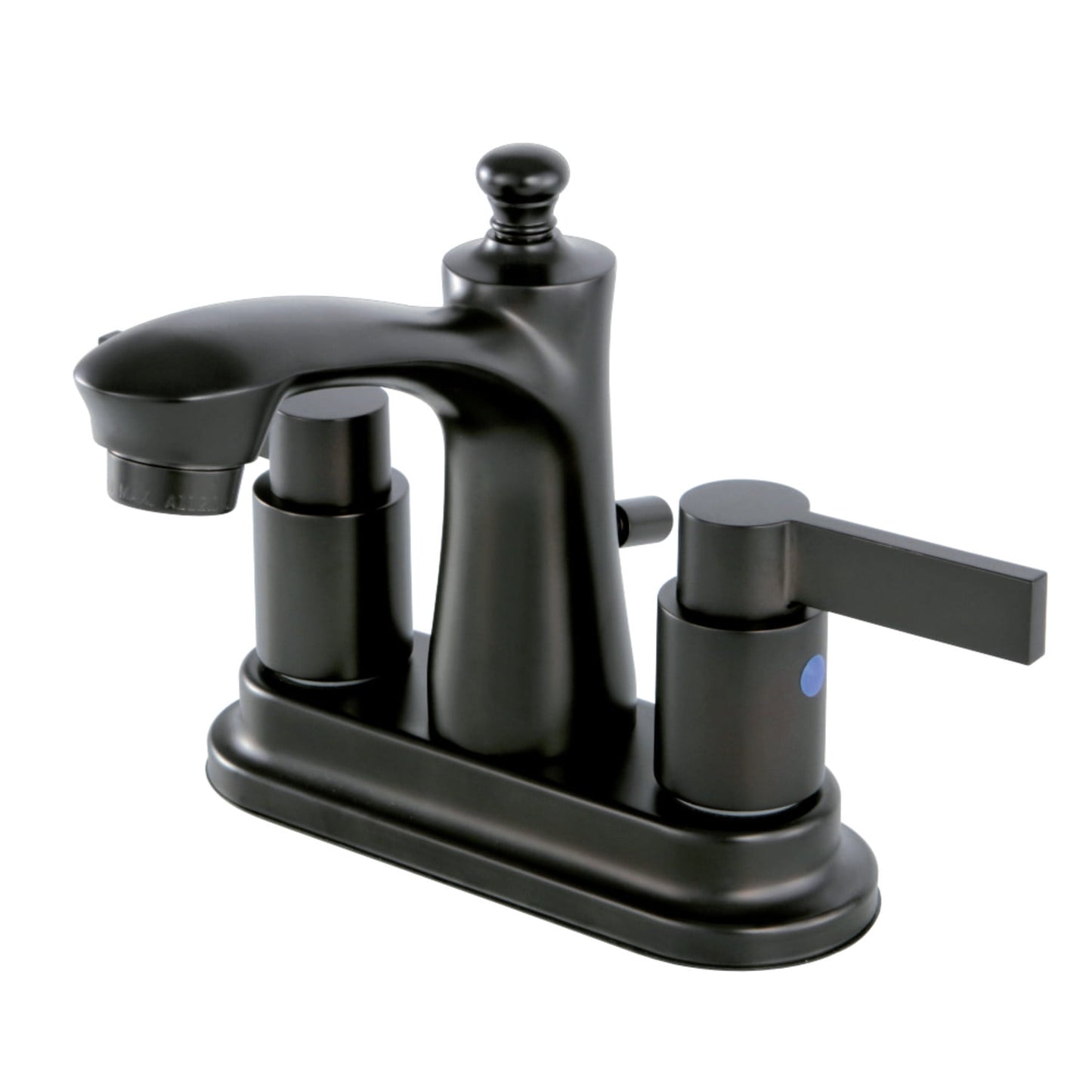 Kingston Brass FB7625NDL Nuvofusion 1.2 GPM Centerset Bathroom Faucet - Bronze