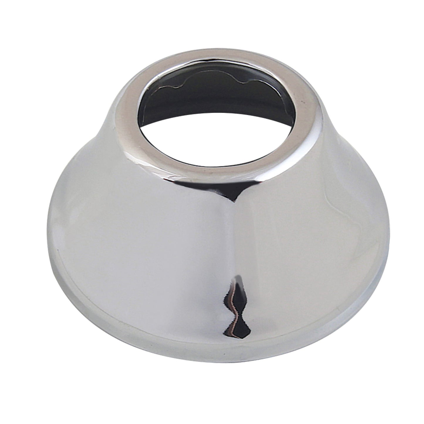 Kingston Brass FLBELL11431 1-1/4" ID x 3" OD Bell Flange, Polished Chrome