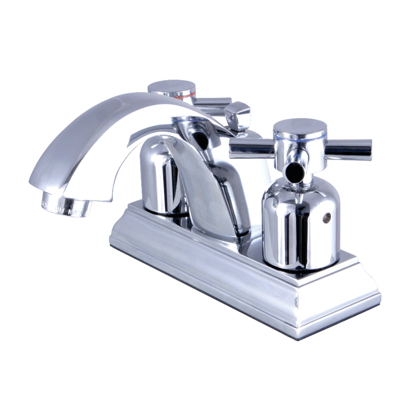 Kingston Brass FSC4641DX Concord 1.2 GPM Centerset Bathroom Faucet - Chrome