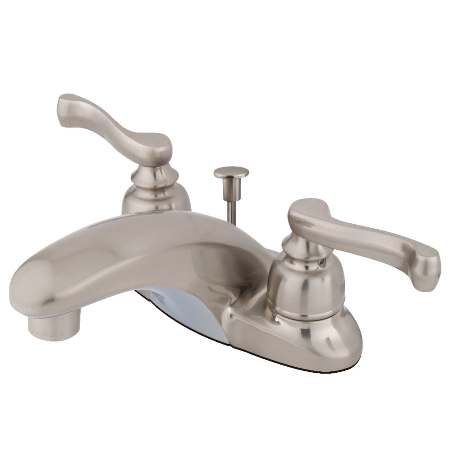 Kingston Brass GKB8628FL Water Saving Royale Centerset Lavatory Faucet, Satin Nickel