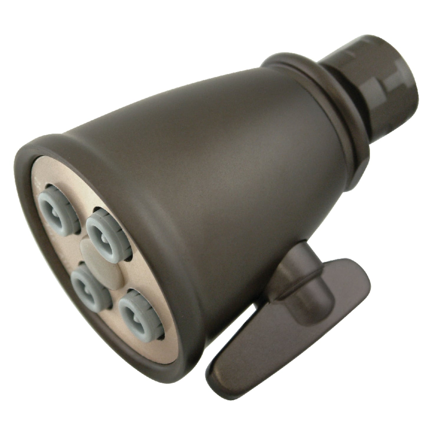 Kingston Brass K137A5 Victorian 2-5/16-Inch Round Adjustable Jet Spray Brass Shower Head in Oil Rubbed Bronze