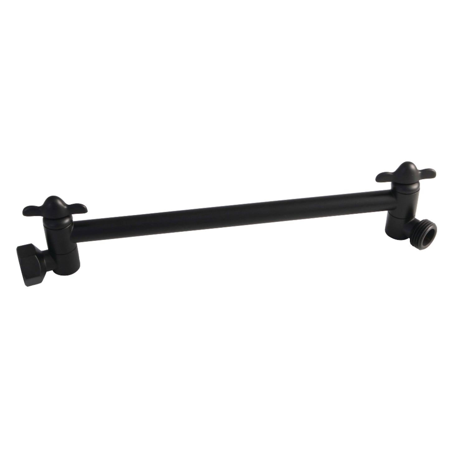 Kingston Brass K153A0MB 10-Inch Adjustable High-Low Shower Arm in Matte Black