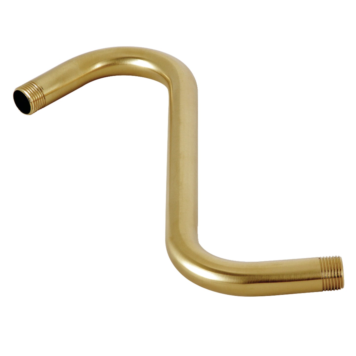 Kingston Brass K159A7 Trimscape 10-Inch S-Shape Shower Arm in Brushed Brass