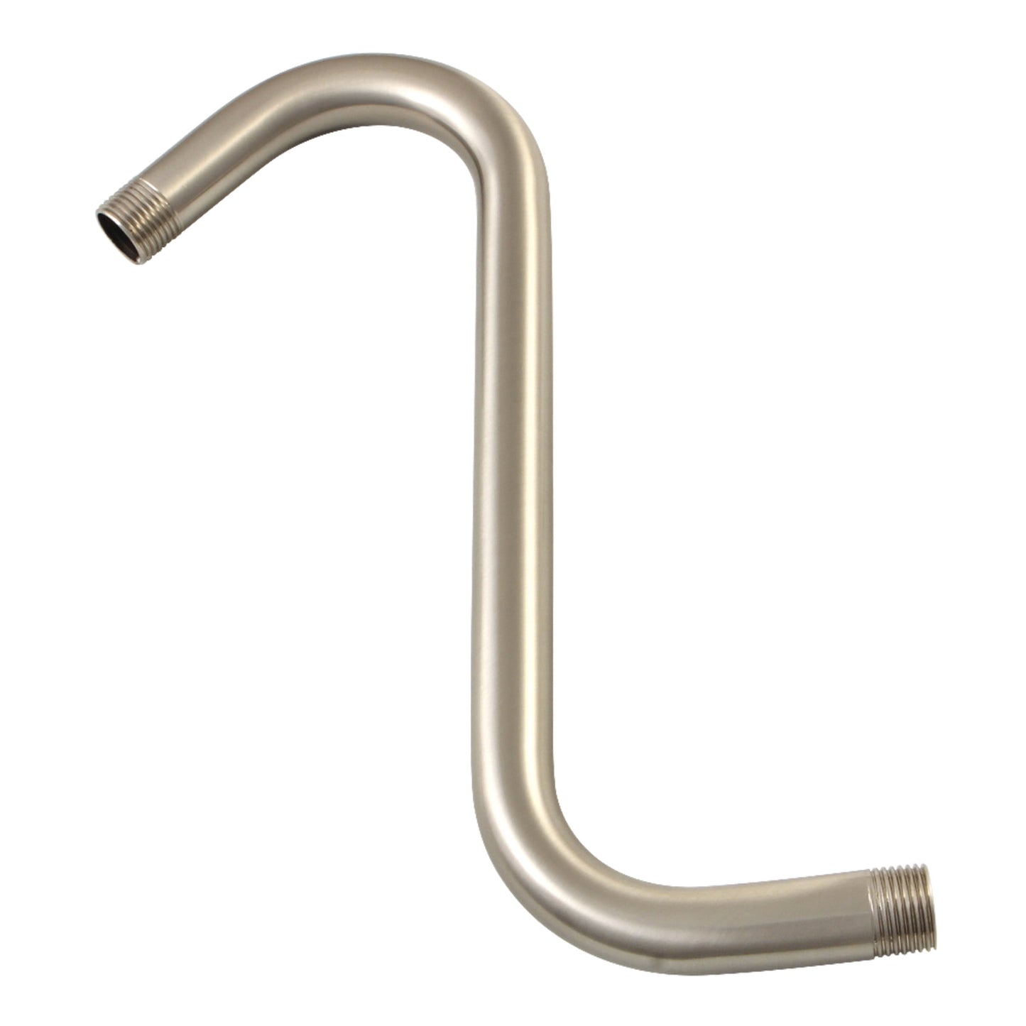 Kingston Brass K159A8 Trimscape 10-Inch S-Shape Shower Arm in Brushed Nickel