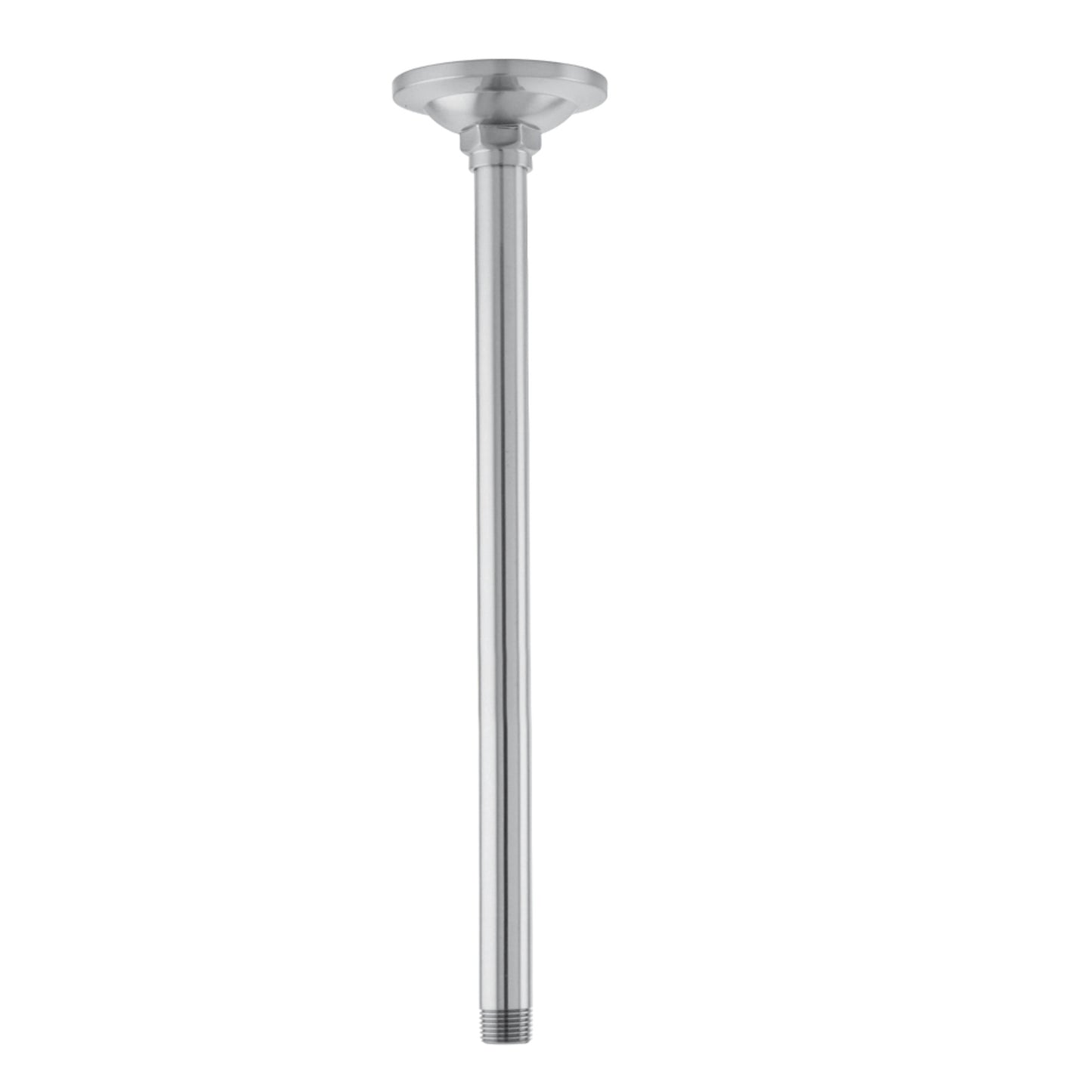Kingston Brass K210A1 Trimscape 10-Inch Rain Drop Ceiling Mount Shower Arm with Round Flange in Polished Chrome