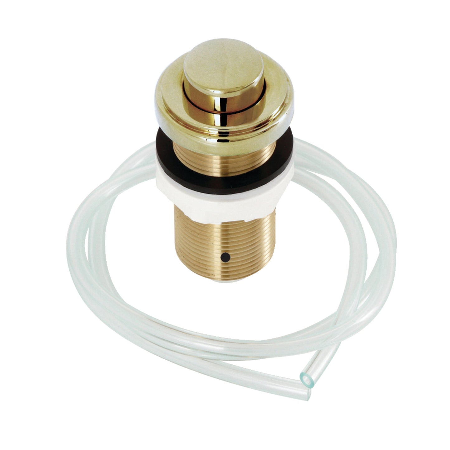 Kingston Brass KA212 Trimscape Disposal Air Switch Button in Polished Brass
