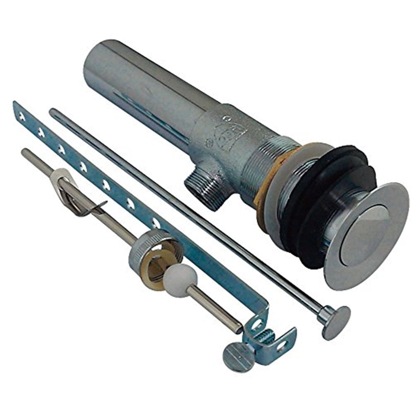 Brass, Bathroom Sink Drain, Pop-Up Drain with Overflow Hole