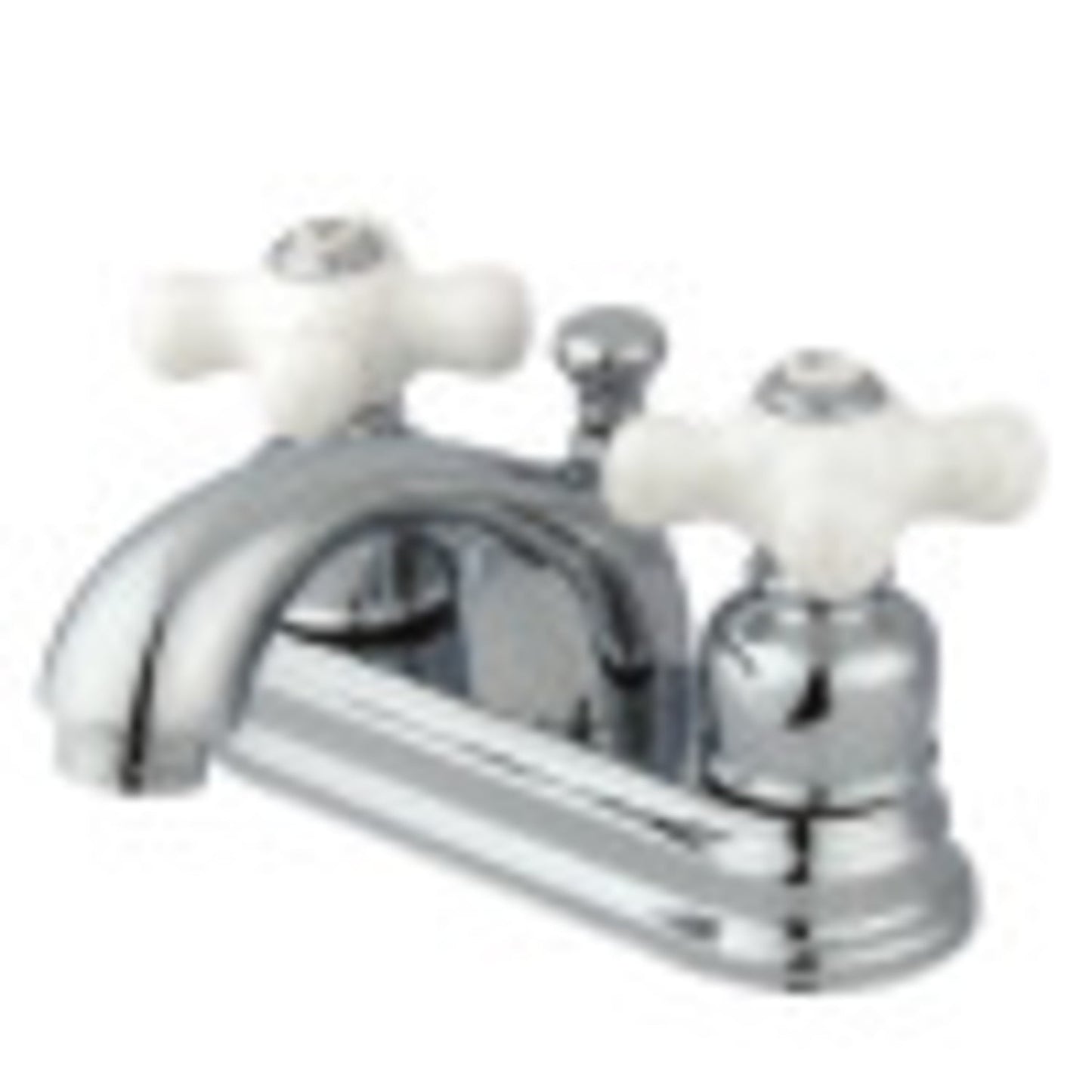 Kingston Brass KB2601PX 4 in. Centerset Bathroom Faucet, Polished Chrome