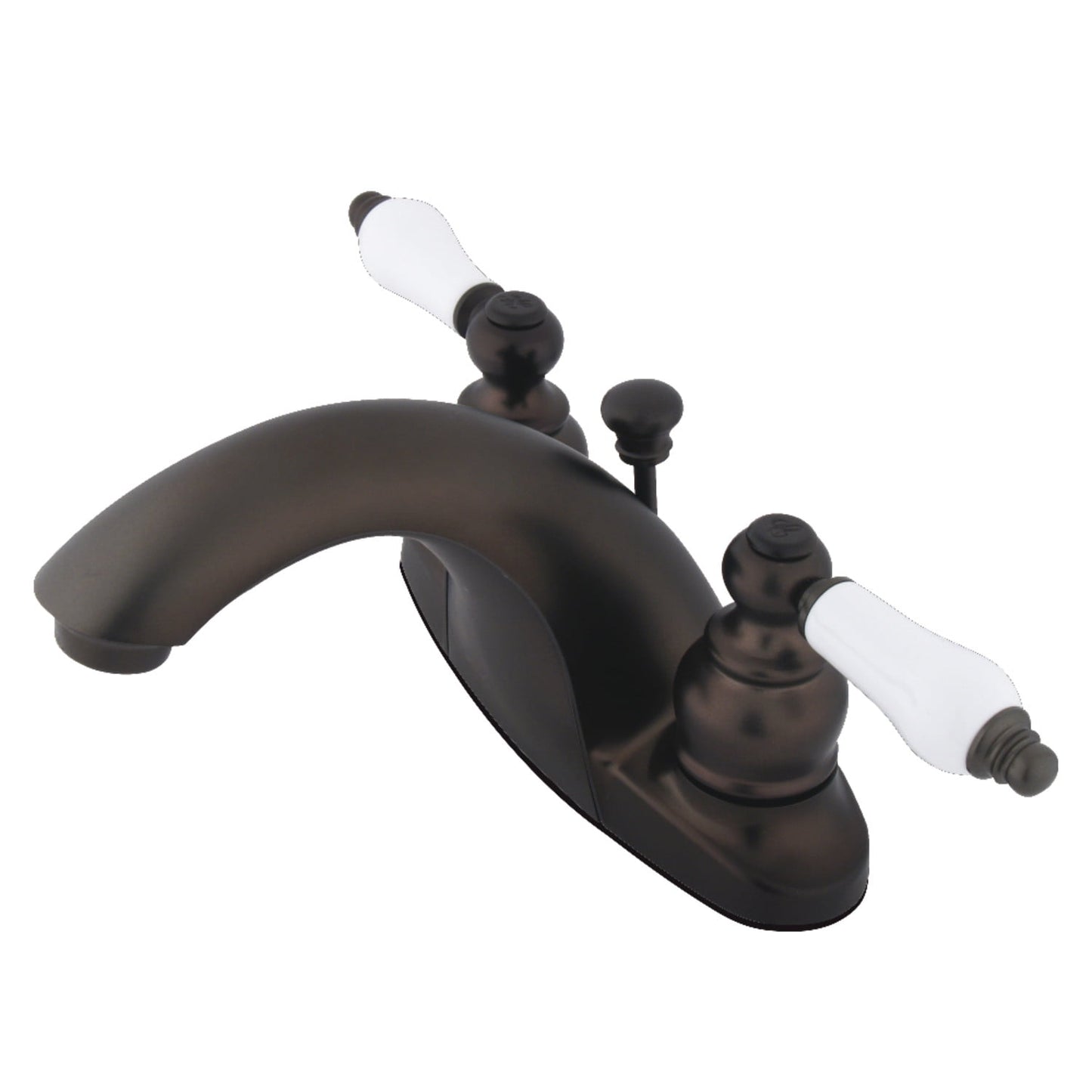 Kingston Brass KB7645PL English Country 1.2 GPM Centerset Bathroom Faucet - Bronze