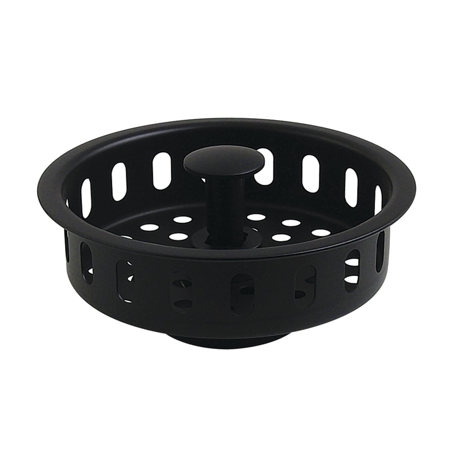 Kingston Brass KBP2000MB Made to Match Kitchen Sink Basket Strainer, Matte Black