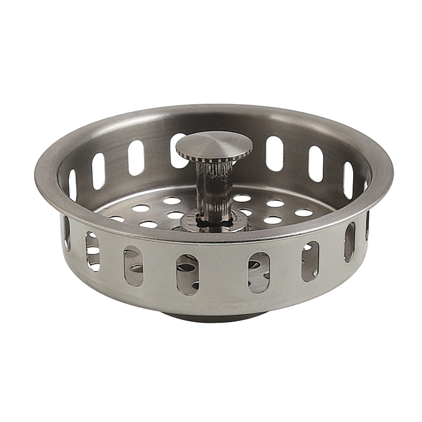 Kingston Brass KBP2008 Made to Match Kitchen Sink Basket Strainer, Brushed Nickel