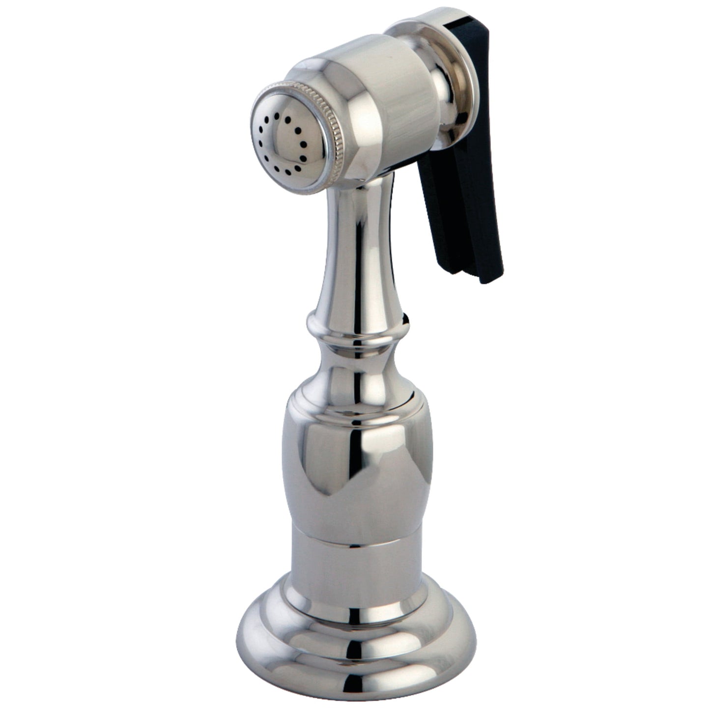 Kingston Brass KBSPR6 Brass Kitchen Faucet Side Sprayer in Polished Nickel