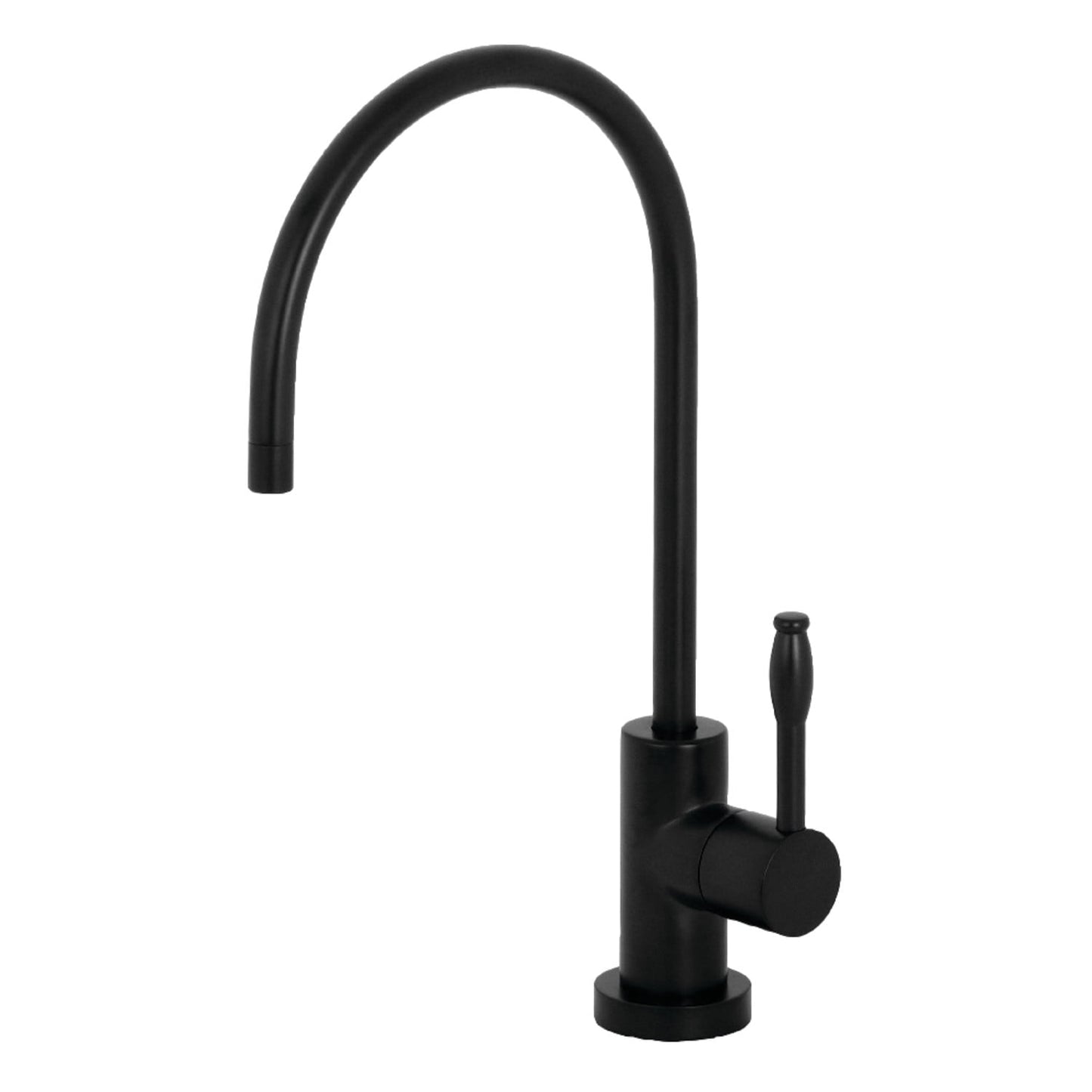 Kingston Brass KS8190NKL Nustudio Single-Handle Cold Water Filtration Faucet, Matte Black