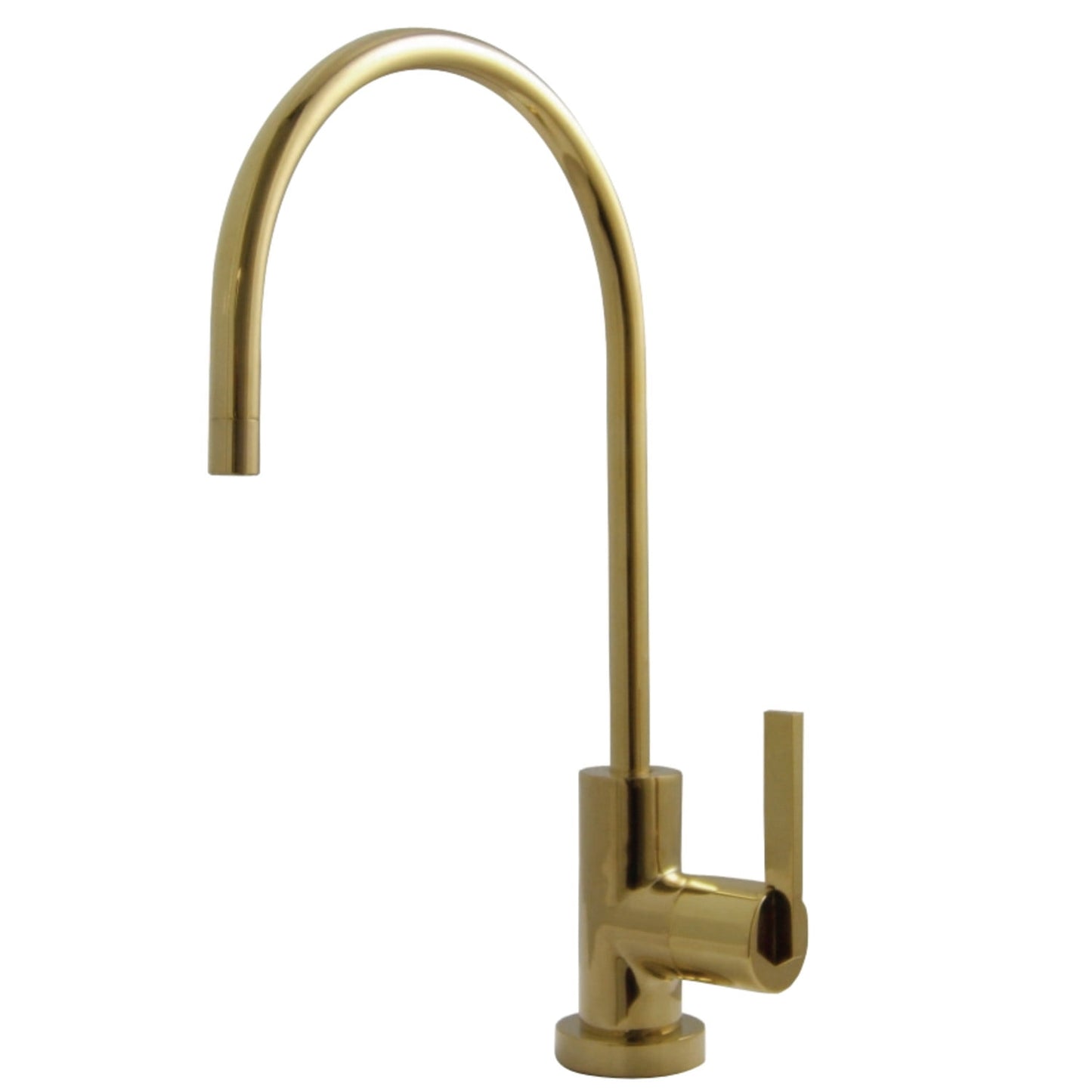 Kingston Brass KS8192CTL Continental Single-Handle Water Filtration Faucet, Polished Brass