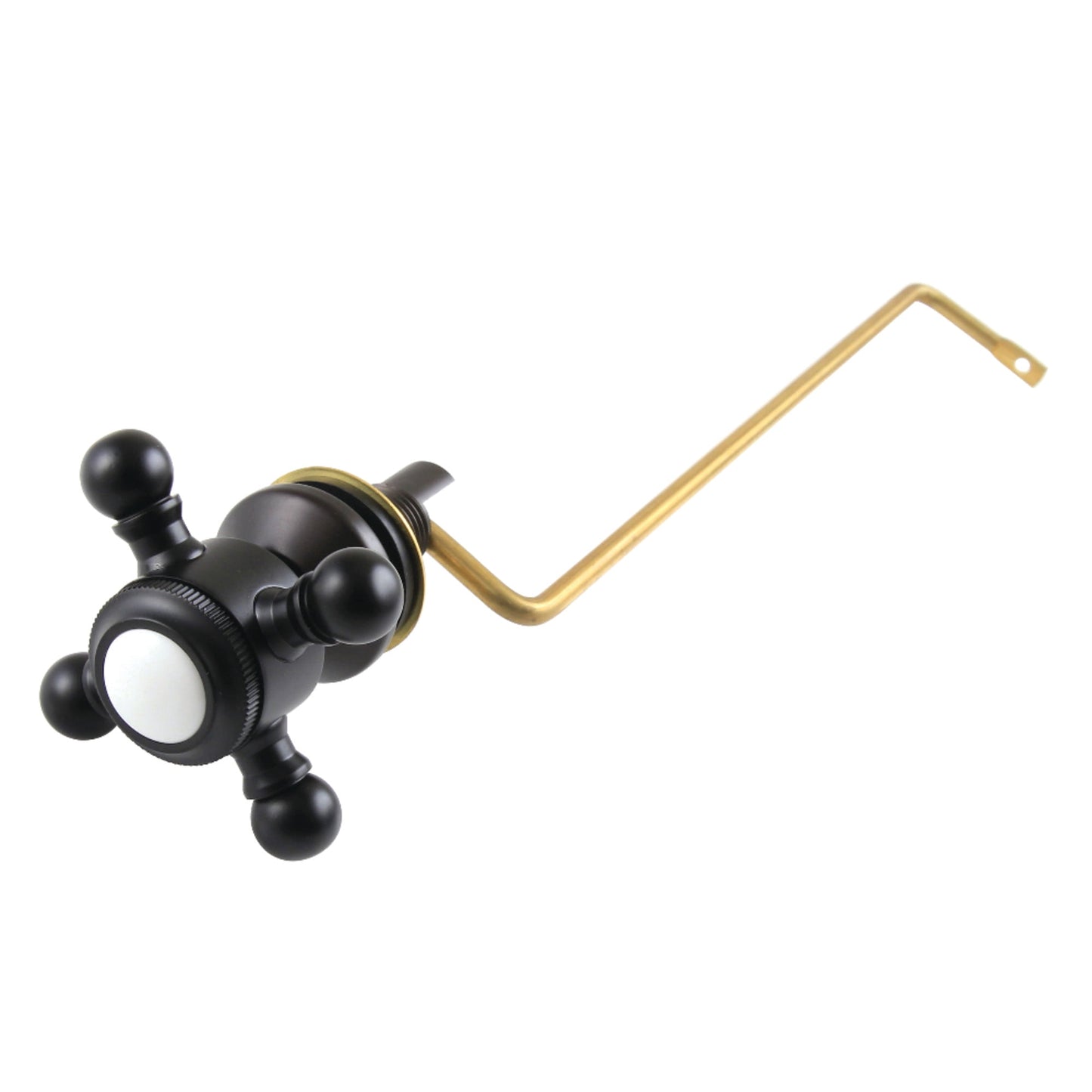 Kingston Brass KTBXS0 Buckingham Side Mount Toilet Tank Lever, Left/Right Installation in Matte Black
