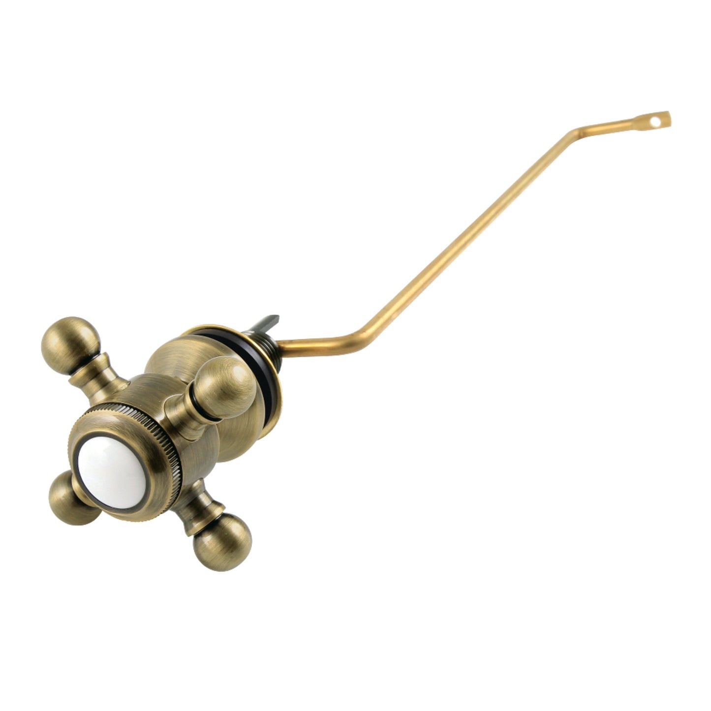Kingston Brass KTBXS3 Buckingham Side Mount Toilet Tank Lever, Left/Right Installation in Antique Brass
