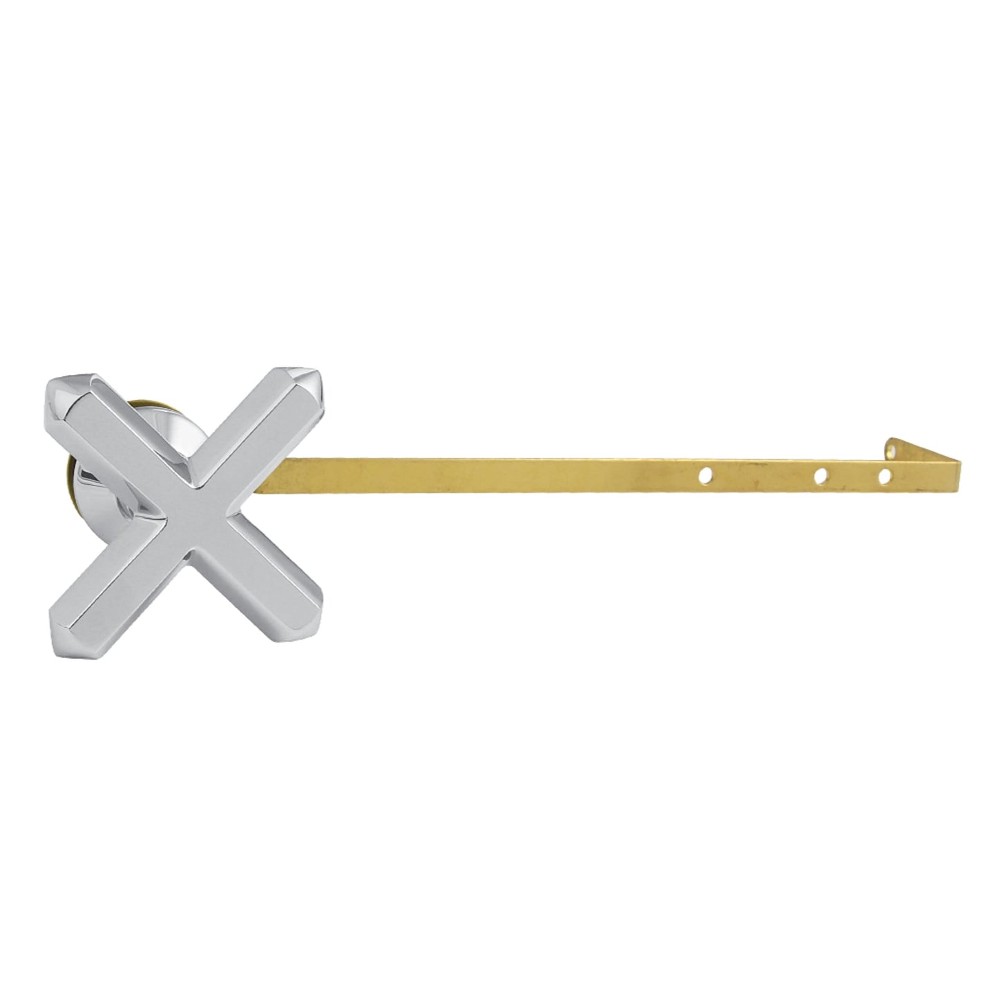 Kingston Brass KTCHXD1 French Country Universal Front or Side Mount Toilet Tank Lever in Polished Chrome