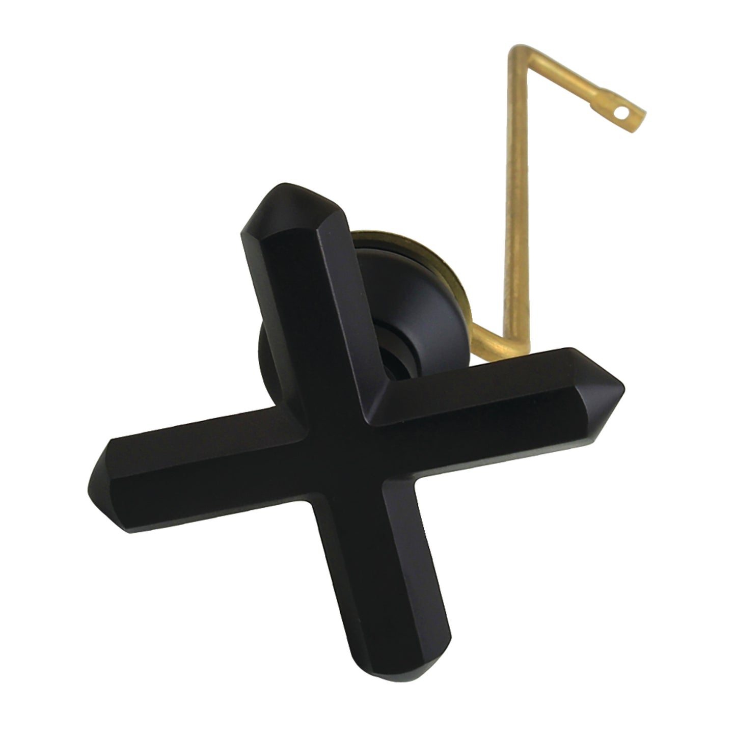 Kingston Brass KTCHXS0 French Country Side Mount Toilet Tank Lever in Matte Black