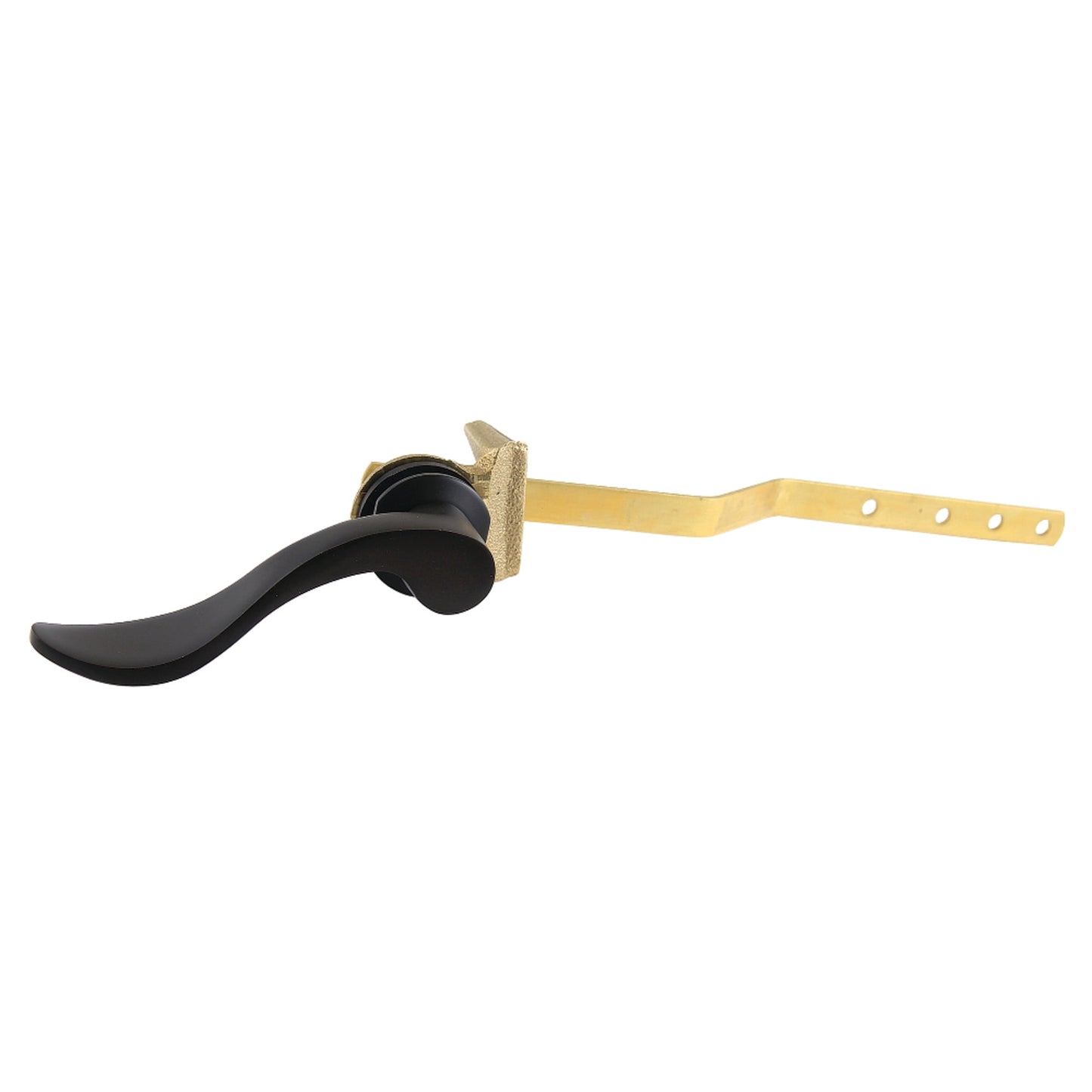 Kingston Brass KTDFL0 NuWave Front Mount Toilet Tank Lever, Left/Right Installation in Matte Black