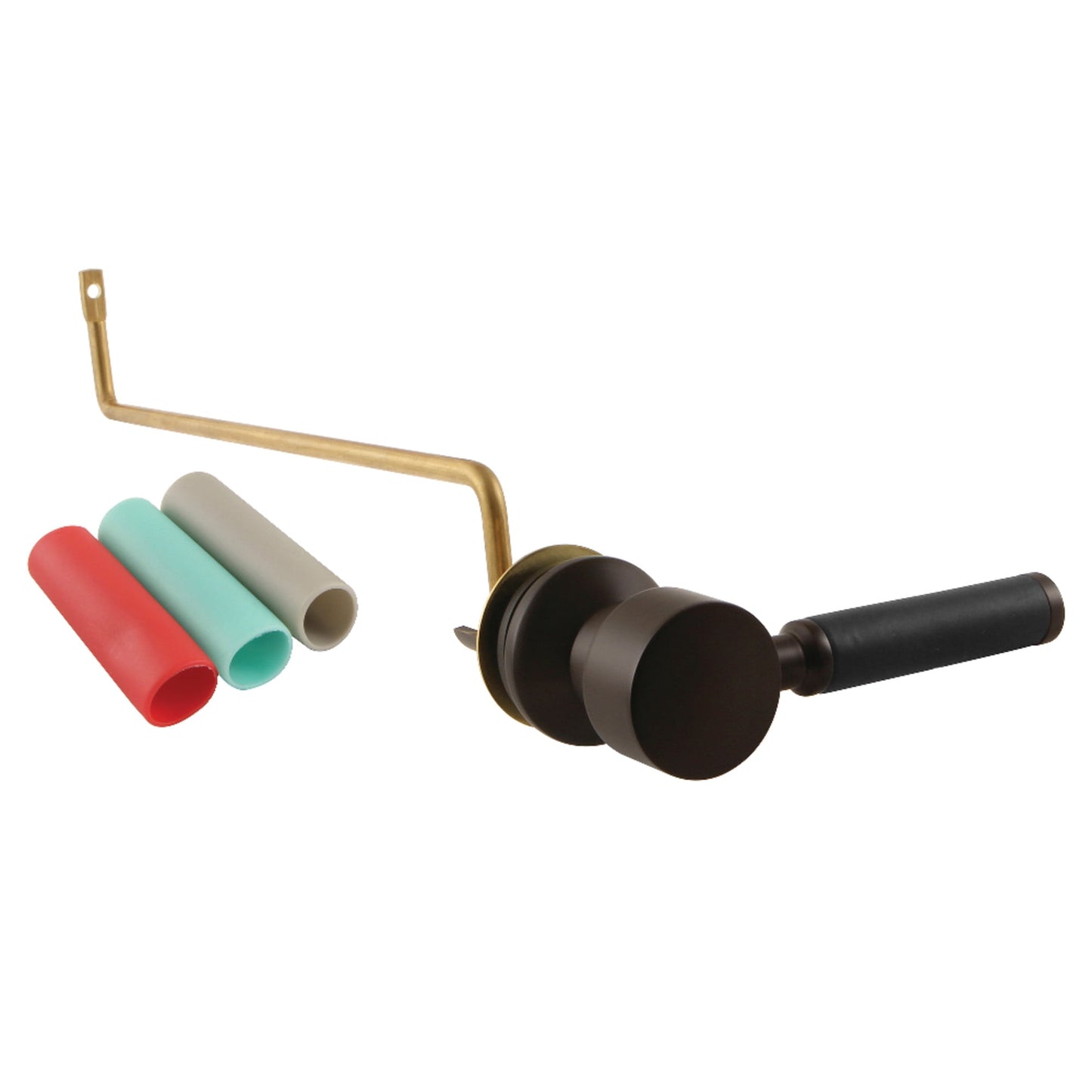 Kingston Brass KTDKLS2 Kaiser Side Mount Toilet Tank Lever, Left/Right Installation in Polished Brass