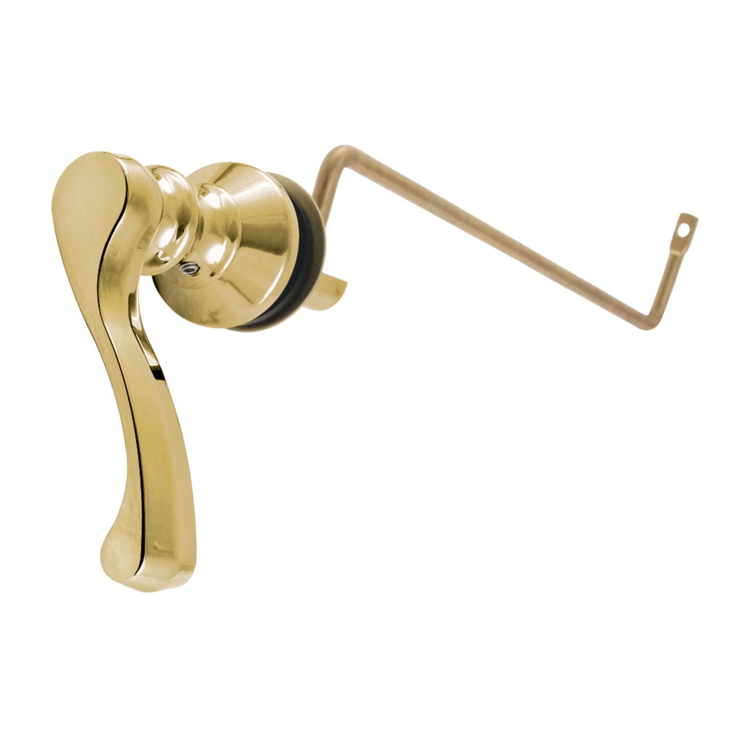 Kingston Brass KTFLS2 French Side Mount Toilet Tank Lever, Left/Right Installation in Polished Brass