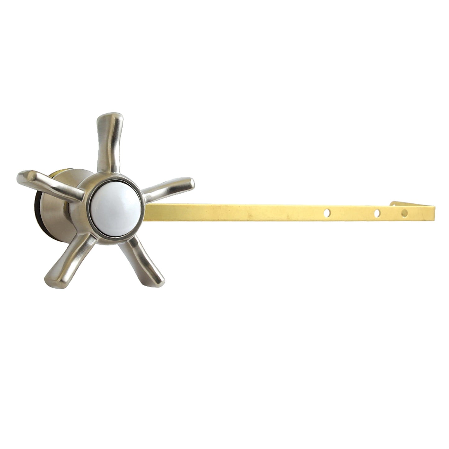 Kingston Brass KTNXD8 Hamilton Universal Front or Side Mount Toilet Tank Lever in Brushed Nickel