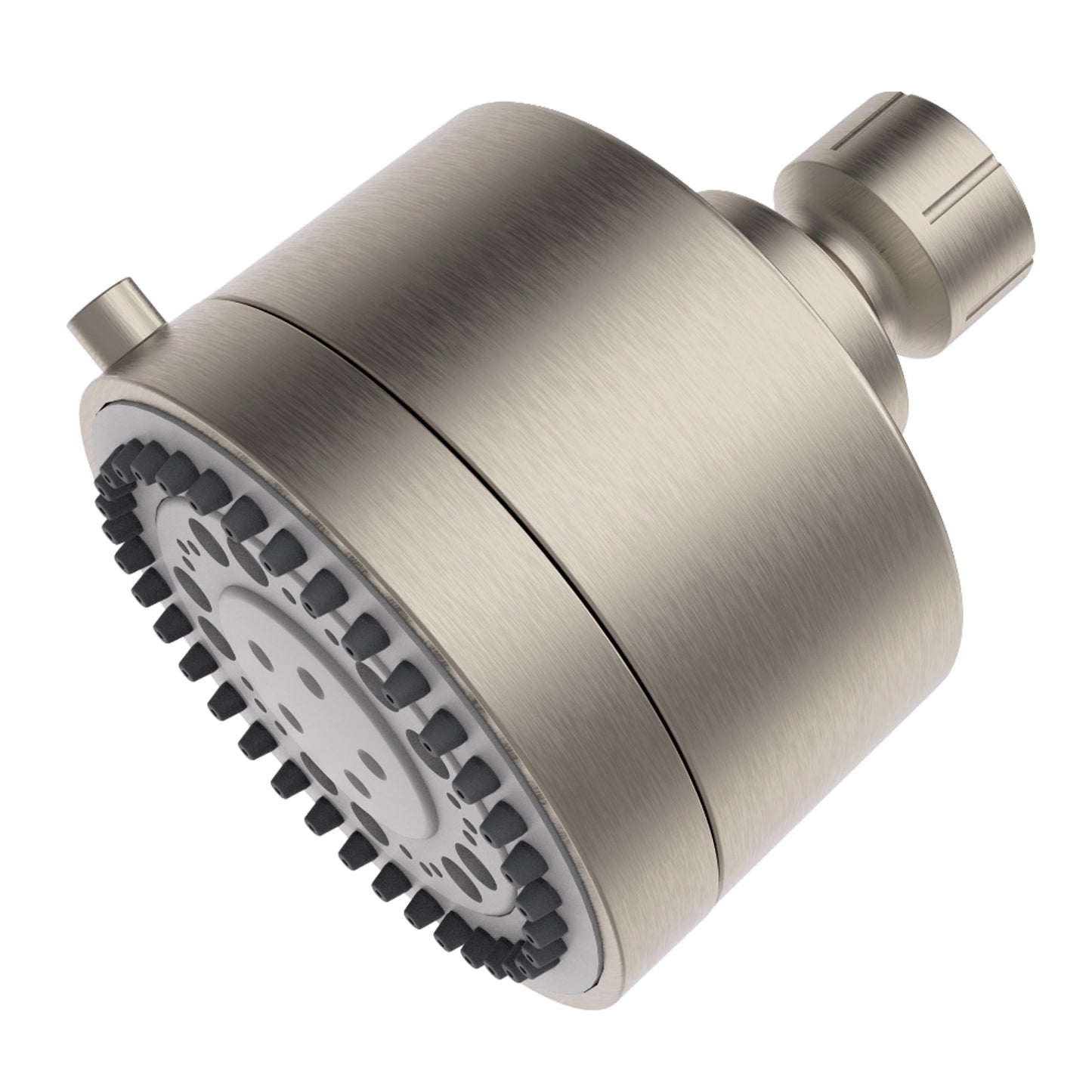 Kingston Brass KX8758 Vilbosch 3-Inch Round 5-Function ABS Shower Head in Brushed Nickel
