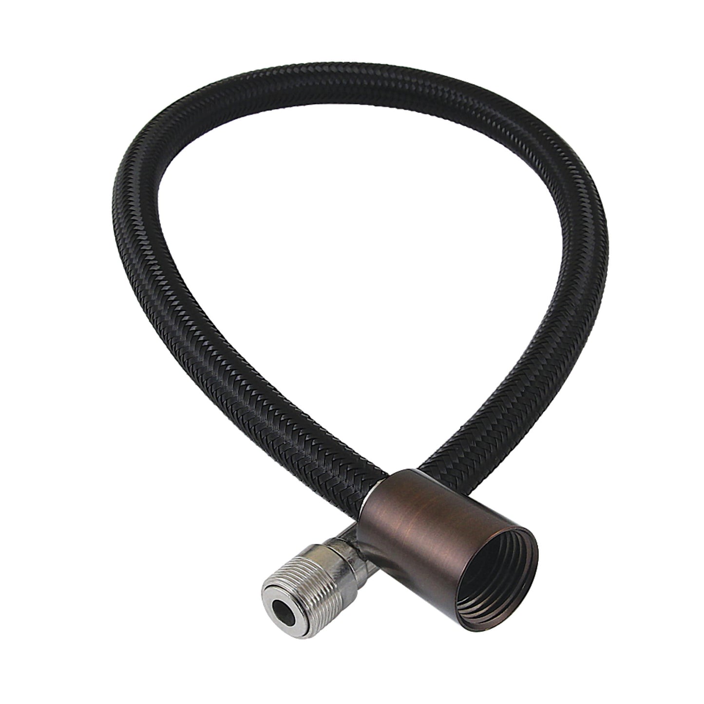Kingston Brass LSSPRHOSE205 20" Braided Pull Down Kitchen Faucet Spray Hose, Oil Rubbed Bronze